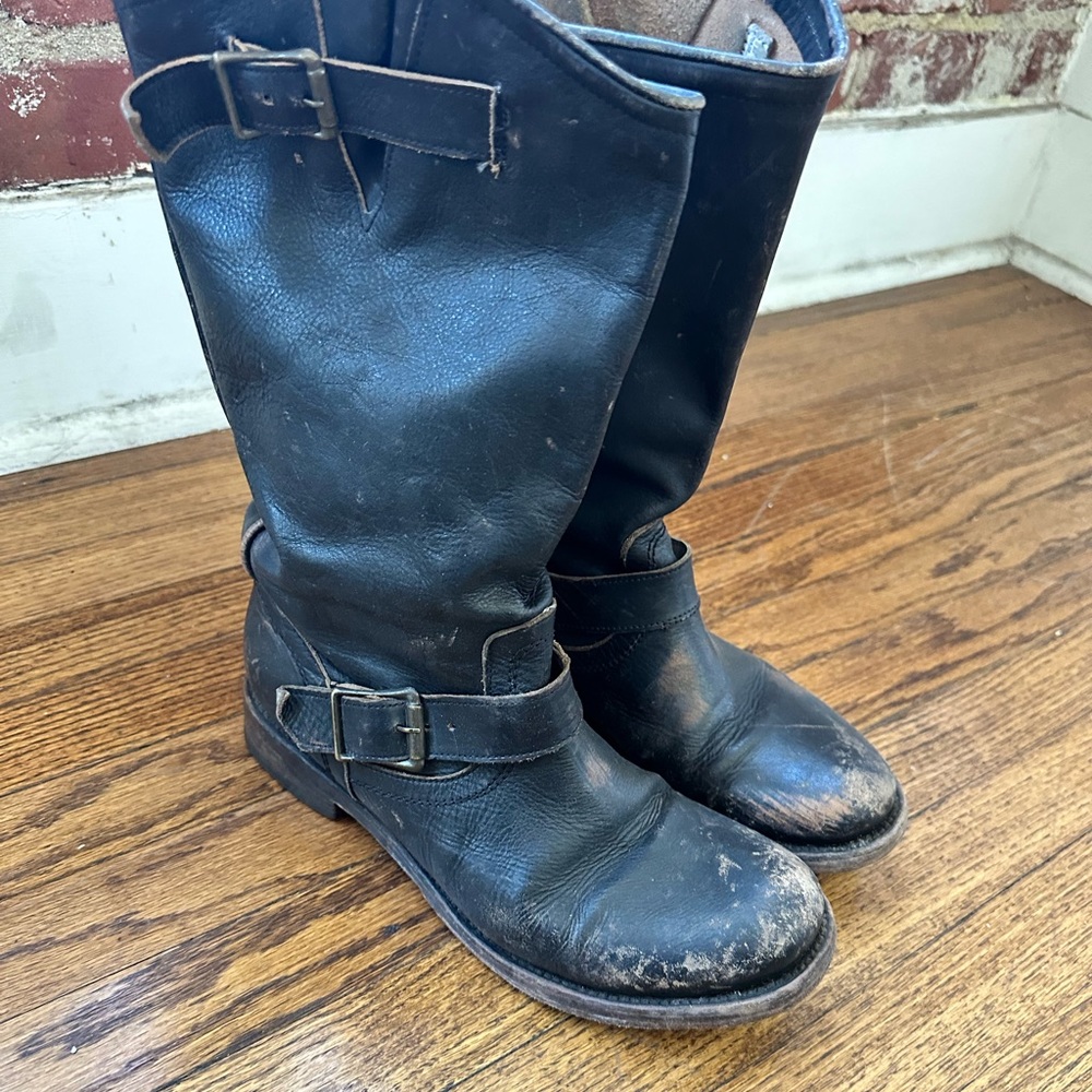 Freebird By Steve Madden Moto Boots